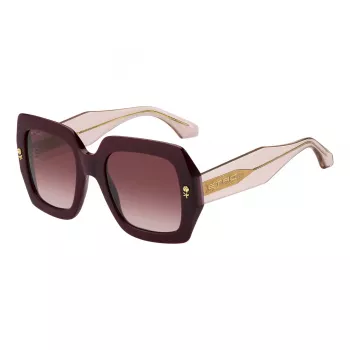 ETRO Damen-Sonnenbrille ETRO0011SLHF – Acetat-Vollrandrahmen, UV400-Polycarbonat-Gläser (53/23/145 mm)