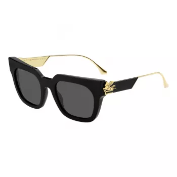 ETRO Damen-Sonnenbrille ETRO0027GS807 (52/22/140 mm) - Havana-Acetatrahmen mit braunen Gradientengläsern