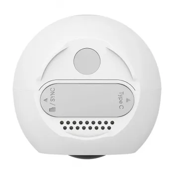 Eufy eufyCam C35 4K Kabellose Sicherheitskamera mit Solarpanel, Farb-Nachtsicht, IP67, 8-fach Zoom, 100dB Sirene, Weiß