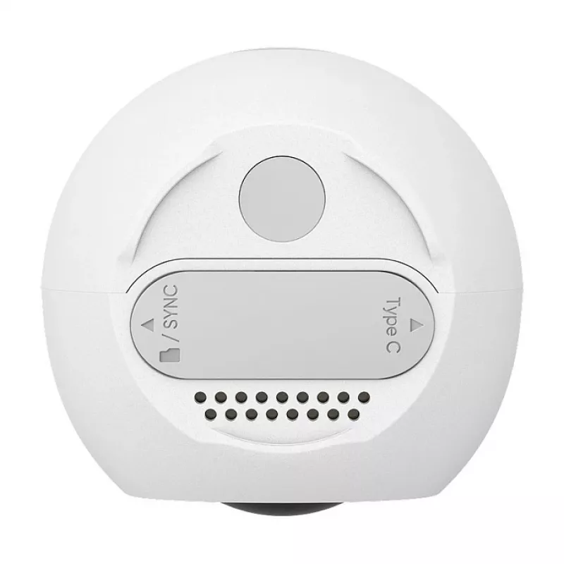 Eufy eufyCam C35 4K Kabellose Sicherheitskamera mit Solarpanel, Farb-Nachtsicht, IP67, 8-fach Zoom, 100dB Sirene, Weiß
