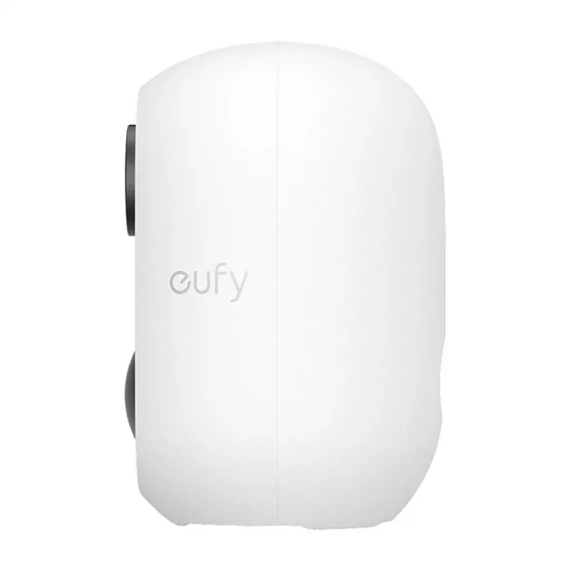 Eufy eufyCam C35 4K Kabellose Sicherheitskamera mit Solarpanel, Farb-Nachtsicht, IP67, 8-fach Zoom, 100dB Sirene, Weiß