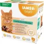 EUKANUBA IAMS DELIGHTS Land & Sea Collection in Gravy – Nassfutter für Katzen – 8x85g