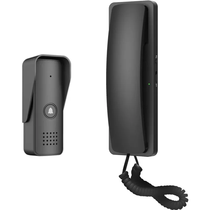EURA ADP-24A3 2-Draht Audio-Gegensprechanlage Schwarz