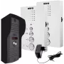 EURA ADP-51A3 DIFESA 1-Familien Audio-Türsprechanlage mit 2 Mobilteilen, Weiß