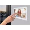 EURA VDP-99C5 Video-Türsprechanlage, 7-Zoll-Touchscreen, WiFi, RFID, Tuya, Weiß