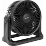 EUROLITE AKKU AF-10 Mini Silent Fan Schwarz 23 cm Ø batteriebetrieben bis zu 11,5 h