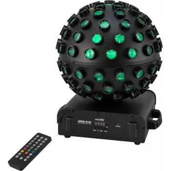 EUROLITE AKKU B-40 Laser Strahleneffekt AIR RGBW mit RG-Laser Akku-Betrieb