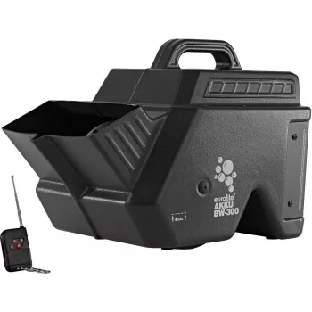 EUROLITE AKKU BW-300 Akku-Seifenblasenmaschine mit Funkfernbedienung, 1,5L Tank, Schwarz 51705131