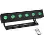 EUROLITE AKKU IP BAR-6 Entry QCL QuickDMX IP65 LED-Lichtleiste RGBW batteriebetrieben
