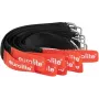 EUROLITE AW-20 Klett-Kabelbinder 20x180mm Schwarz/Rot 10er-Pack