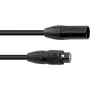 EUROLITE DMX-Kabel SEC-1 IP65 3-Pin XLR 10m Schwarz Outdoor