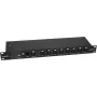 EUROLITE DMX Split 8X Splitter 3-polig galvanisch getrennt 19-Zoll-Rack 1HE