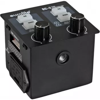 EUROLITE EC-2 DMX Controller 2-Kanal für Nebelmaschinen Stroboskope Blinder 70064579