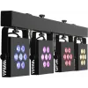 EUROLITE LED KLS-3002 MK2 Kompakt-Lichtset AIR 4x RGBWA/UV Spots DMX Wireless