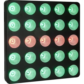EUROLITE LED Pixel Matrix Panel 5x5 RGB/WW mit Pixelsteuerung und DMX
