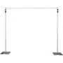 EUROLITE MCS-4248 Mobiler Vorhangständer, Teleskop, Schwarz 59007049