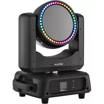 EUROLITE MDM-50 Moving Double Mirror Effektlicht mit 10-Farben- und 10-Gobo-Rädern, 4-Kanal DMX, Sound Active, 230V, 280W 51918900