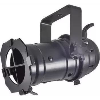 Eurolite PAR-16 Spot MR-16 Halogen PAR-Scheinwerfer, GU-10 Fassung, 75W, Schwarz 50850200