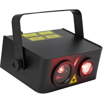 EUROLITE PolarStar RGB Laser 193mW Sternenhimmel & Nordlicht-Effekt DMX Schwarz