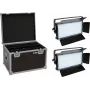 EUROLITE Set 2x LED PLL-480 QCL Panel + Case 20000932