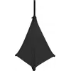 EUROLITE Stativ-Scrim Schwarz Dreiseitige Stretch-Stoffabdeckung mit Klettverslüssen und Transporttasche 83312142