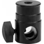 EUROLITE TV Spigot Adapter 16 mm mit M10 Gewinde – Robuster Stahladapter bis 15 kg
