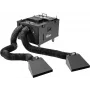 EUROLITE WLF-2500 Water Low Fog PRO 2500W Bodennebelmaschine mit 10L Wassertank und 5L Fluidtank, DMX512, Timer, kabelgebundene Fernbedienung 51702062