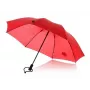 EuroSCHIRM Swing liteflex Rot Fiberglas Polyester Großer Regenschirm
