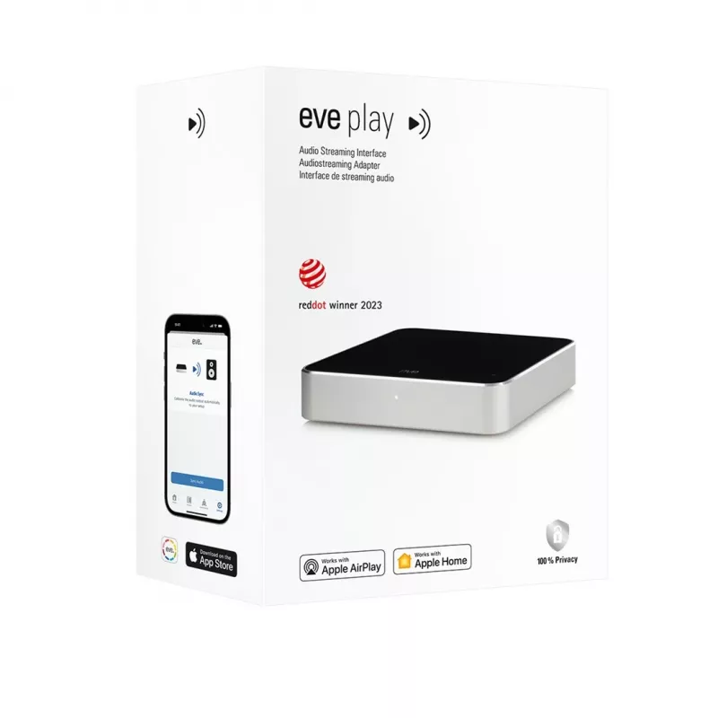 Eve Systems Eve Play Ethernet/LAN WLAN-Adapter - Silber