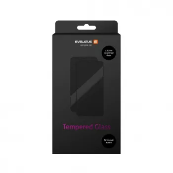 Evelatus 2.5D Full Cover Japan Glue Glass Anti-Static Screen Protector für Huawei Nova 8i