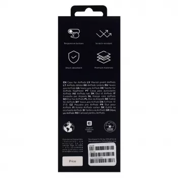 Evelatus Apple AirPods Hülle EAC04 Koralle