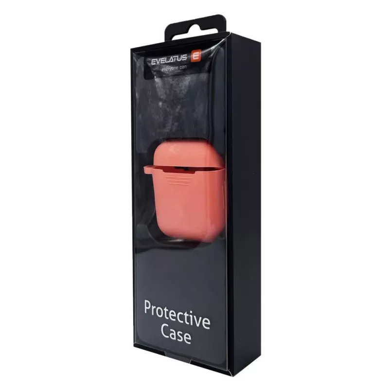 Evelatus Apple AirPods Hülle EAC04 Koralle