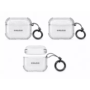 Evelatus Apple AirPods Pro TPU-Schutzhülle Shine Transparent