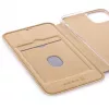 Evelatus Apple iPhone 11 Buchhülle Gold