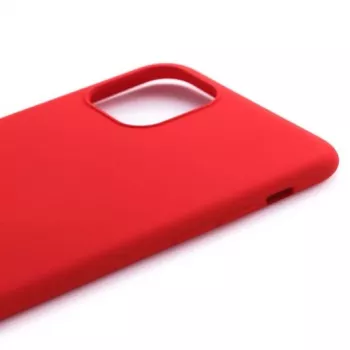 Evelatus Apple iPhone 11 Nano Silikon Hülle Soft Touch TPU Rot