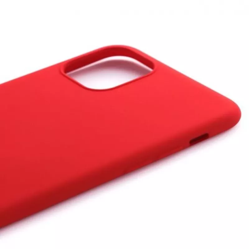 Evelatus Apple iPhone 11 Nano Silikon Hülle Soft Touch TPU Rot