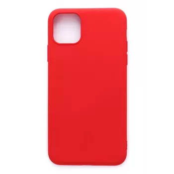 Evelatus Apple iPhone 11 Nano Silikon Hülle Soft Touch TPU Rot