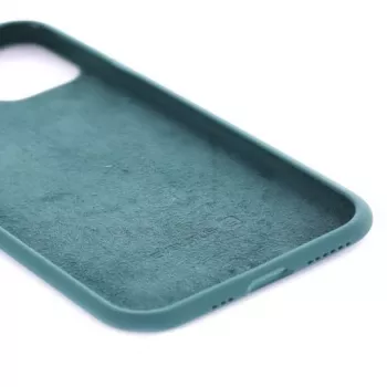 Evelatus Apple iPhone 11 Premium Soft Touch Silikonhülle Tannengrün