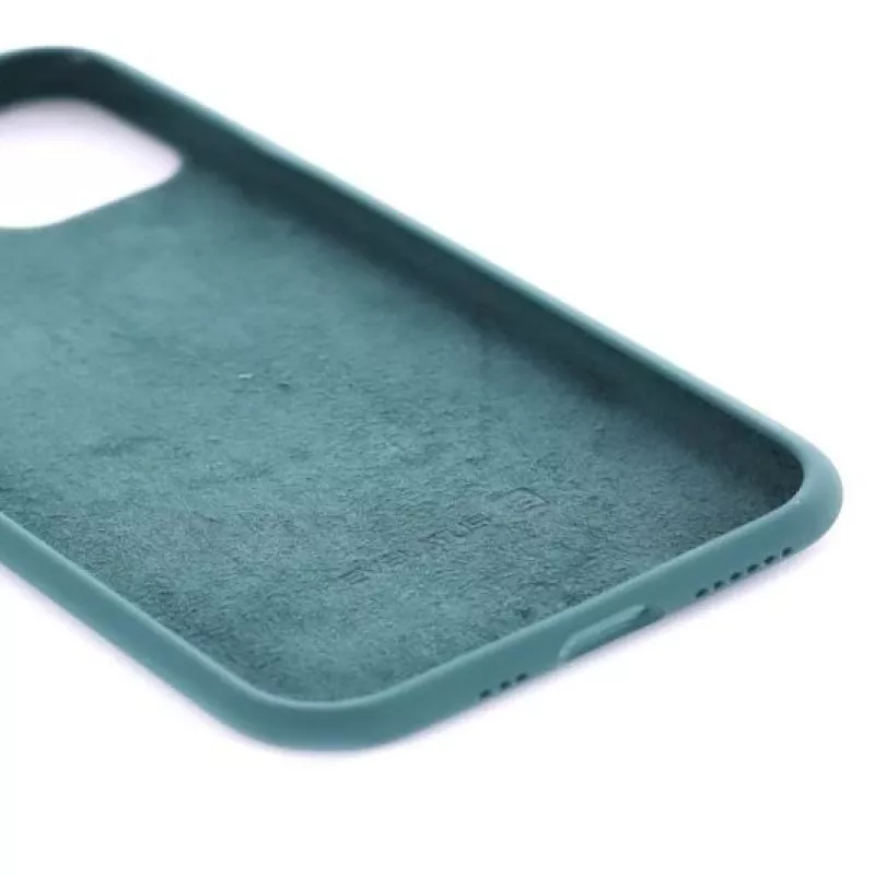 Evelatus Apple iPhone 11 Premium Soft Touch Silikonhülle Tannengrün
