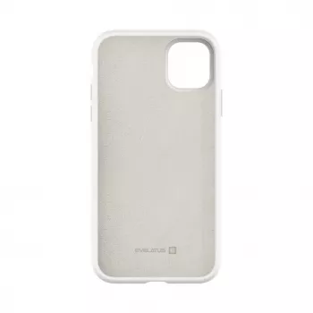 Evelatus Apple iPhone 11 Premium Soft Touch Silikonhülle Weiß