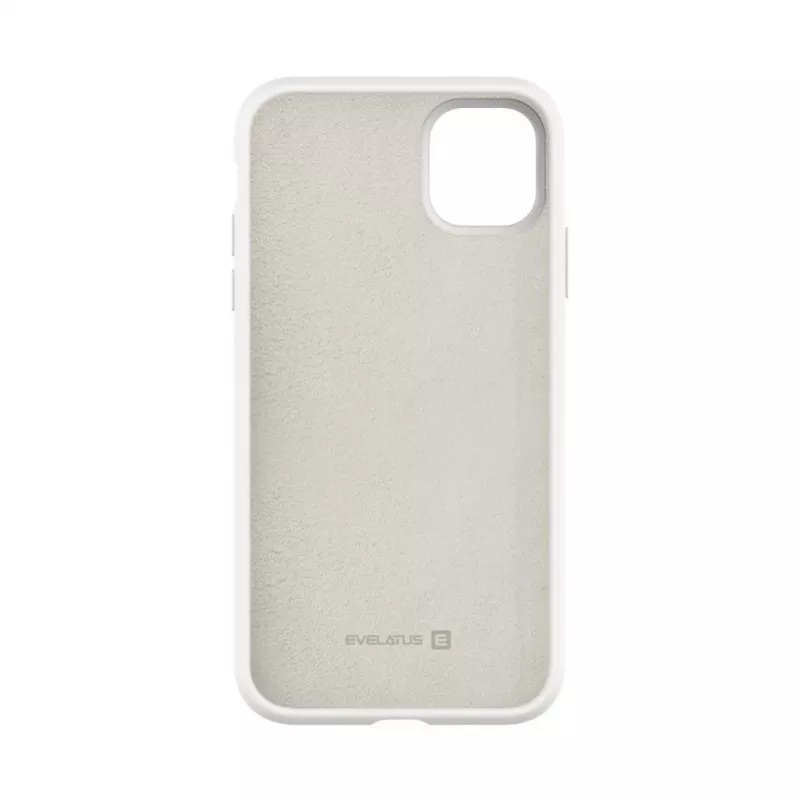 Evelatus Apple iPhone 11 Premium Soft Touch Silikonhülle Weiß