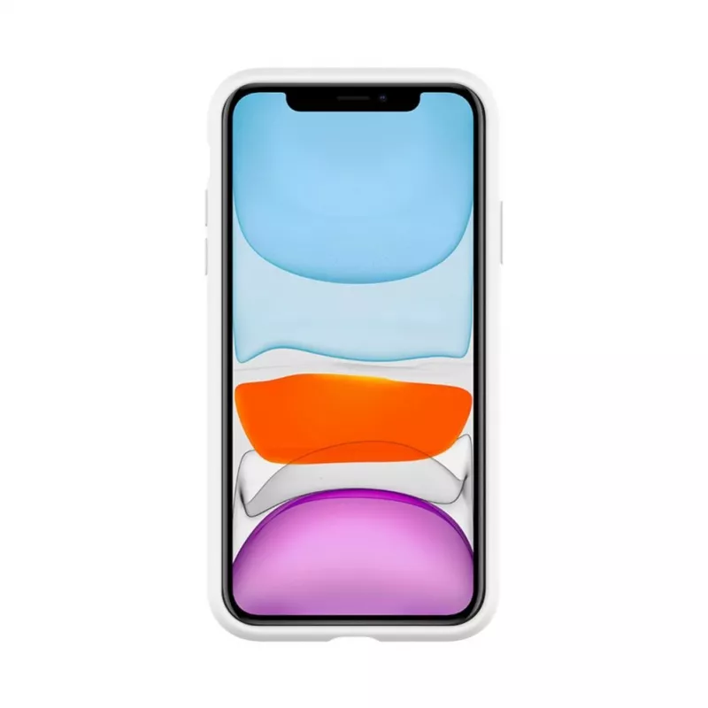 Evelatus Apple iPhone 11 Premium Soft Touch Silikonhülle Weiß