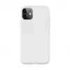 Evelatus Apple iPhone 11 Premium Soft Touch Silikonhülle Weiß