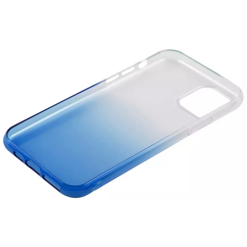 Evelatus Apple iPhone 11 Pro Max Gradient TPU Hülle Blau