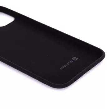 Evelatus Apple iPhone 11 Pro Max Nano Silikon Hülle Soft Touch TPU Schwarz