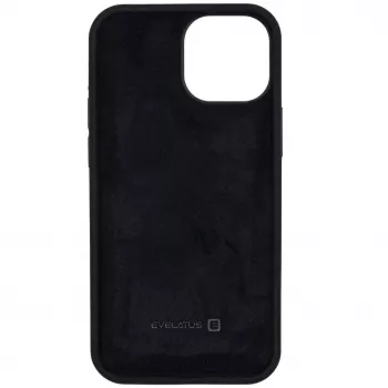Evelatus Apple iPhone 11 Pro Max Premium Soft Touch Silikonhülle Schwarz