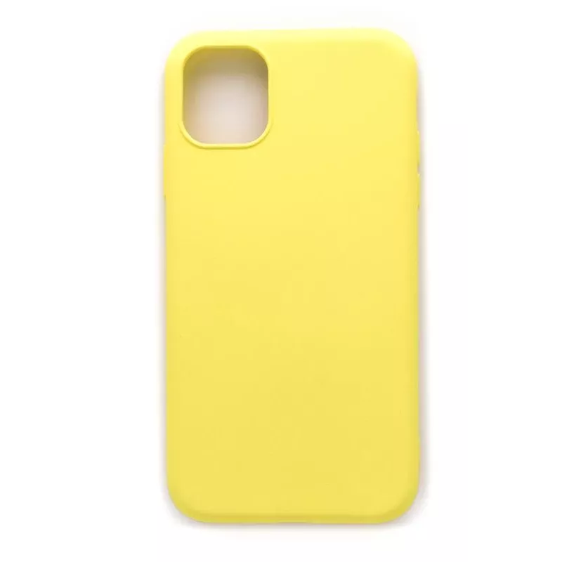 Evelatus Apple iPhone 11 Pro Nano Silicone Case Soft Touch TPU Gelb