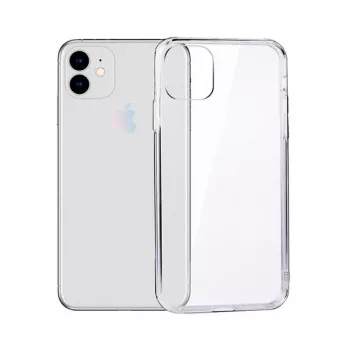 Evelatus Apple iPhone 12/12 Pro Transparente Silikonhülle 1,5 mm TPU Klar