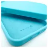 Evelatus Apple iPhone 12/12 Pro Premium Soft Touch Silikonhülle Himmelblau
