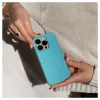 Evelatus Apple iPhone 12/12 Pro Premium Soft Touch Silikonhülle Himmelblau